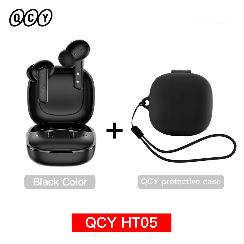HT05 Melobuds ANC Wireless Earphones 40Db Noise Cancellation, 6 Mic HD Call