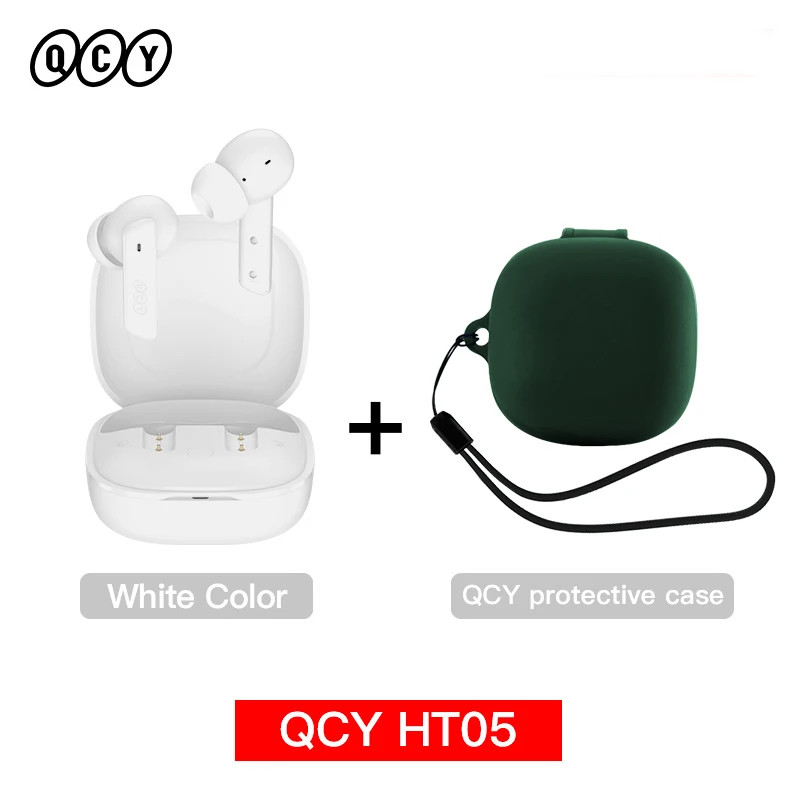 HT05 Melobuds ANC Wireless Earphones – 40Db Noise Cancellation, 6 Mic, BT5.2