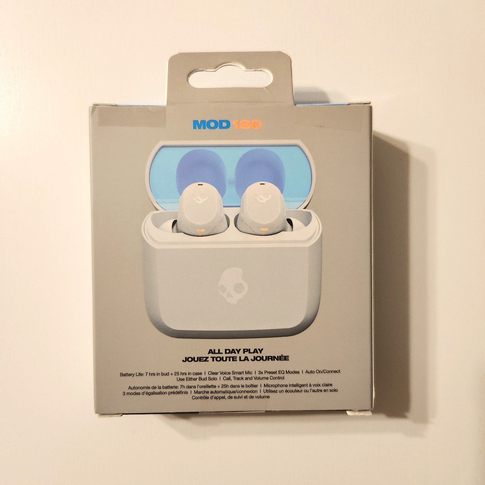 Skullcandy MOD 180 Sweat+Water Resistant, Stay-Aware Mode, Auto On/Connect F/Shi