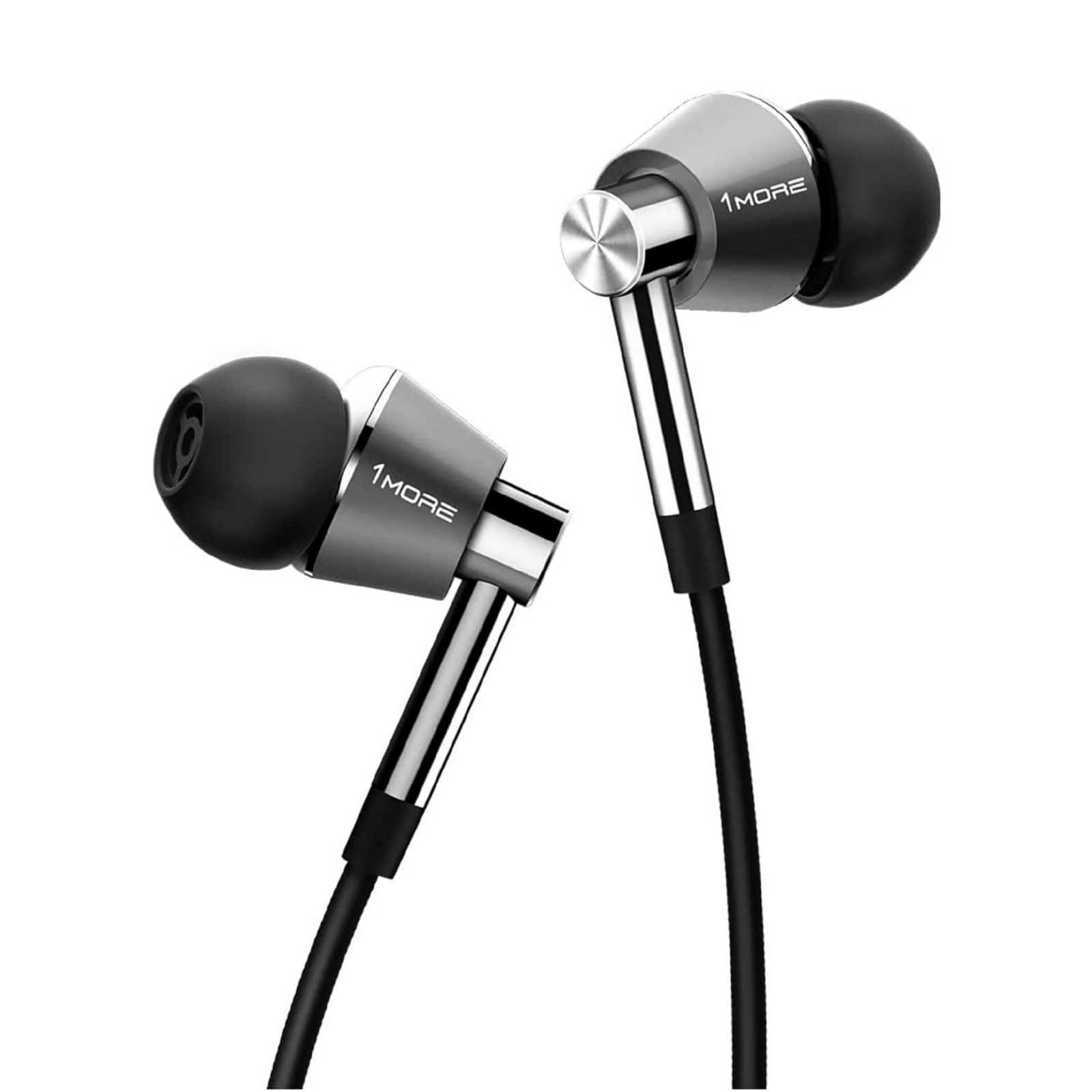 High-Res Triple Driver In-Ear Earphones, Bass-Driven Sound, MEMS Mic, Remote – S