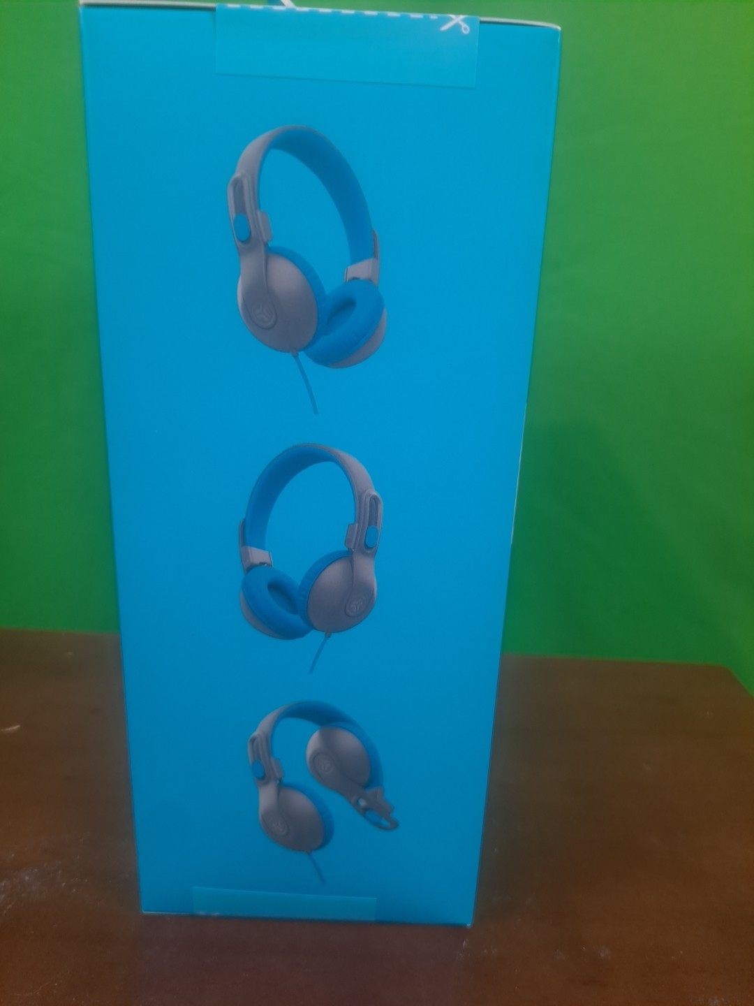 Jlab JBuddies Studio 2 Wired Kids Headphones – Gray/Blue Ages 6+