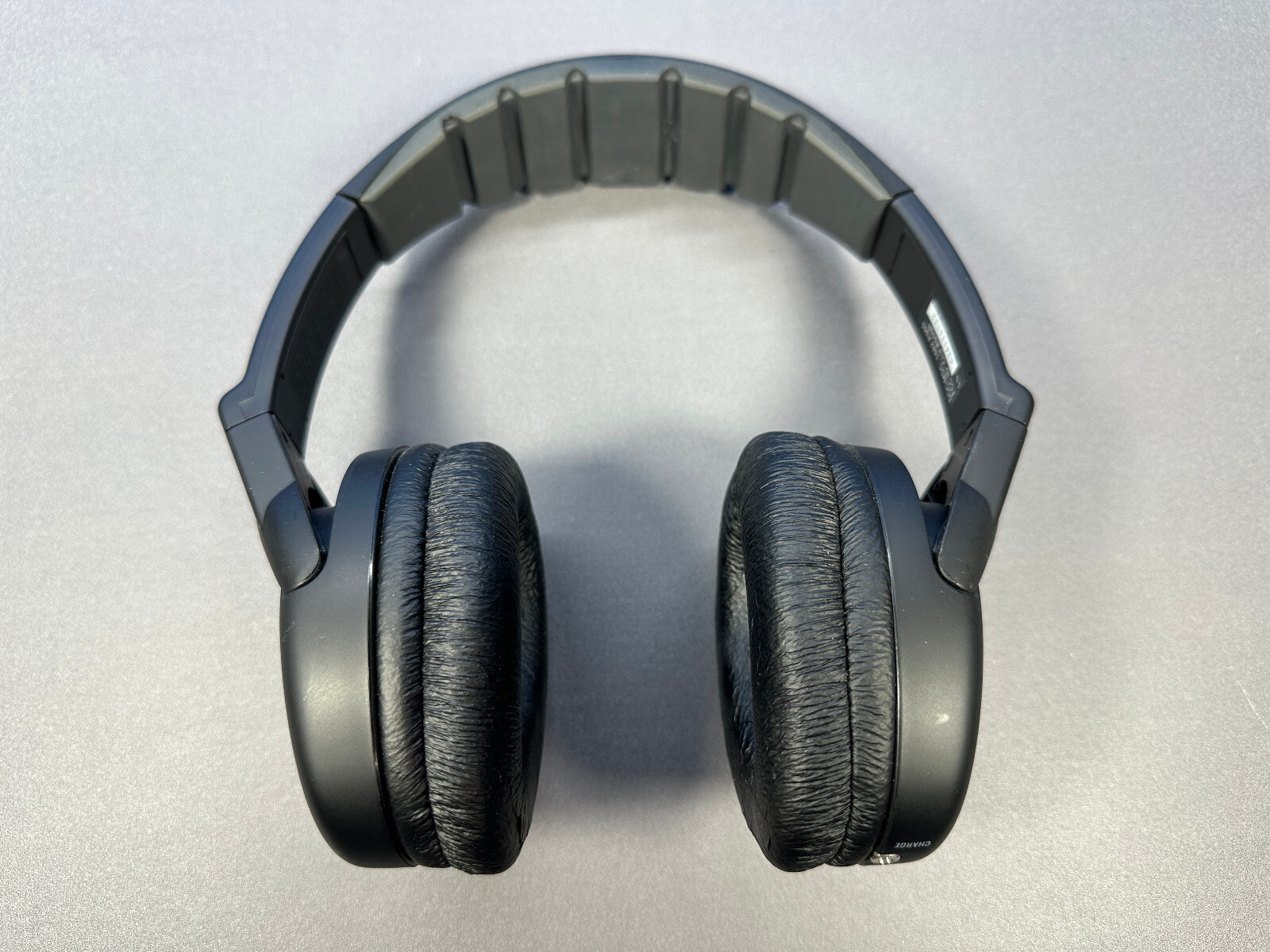 ZENITH SPACE SOUND WIRELESS STEREO OVER EAR HEADPHONES 900 MHz ZEN801 VINTAGE
