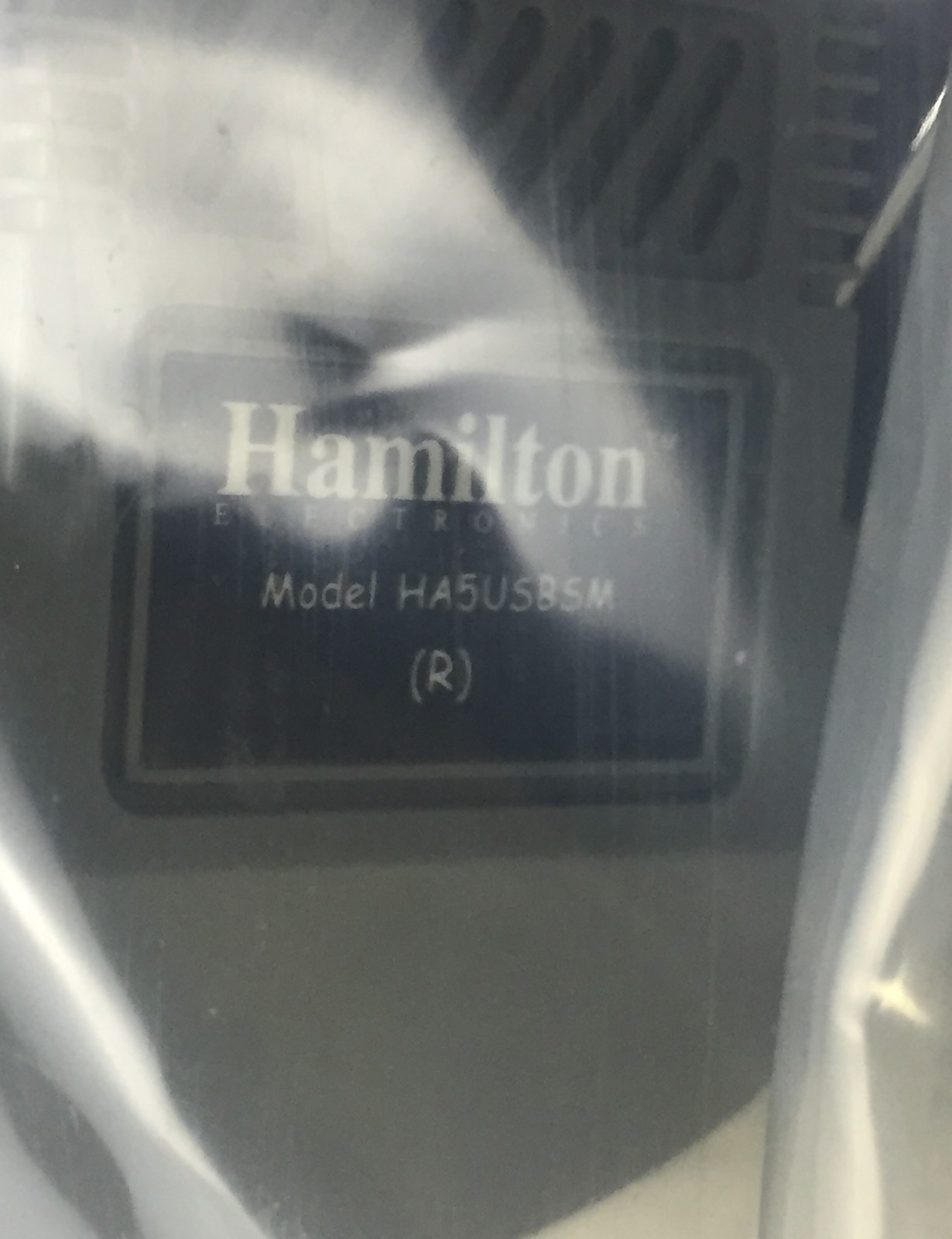 NEW Hamilton Buhl HA5USBSM Headphones w/USB Plug w/Volume Control