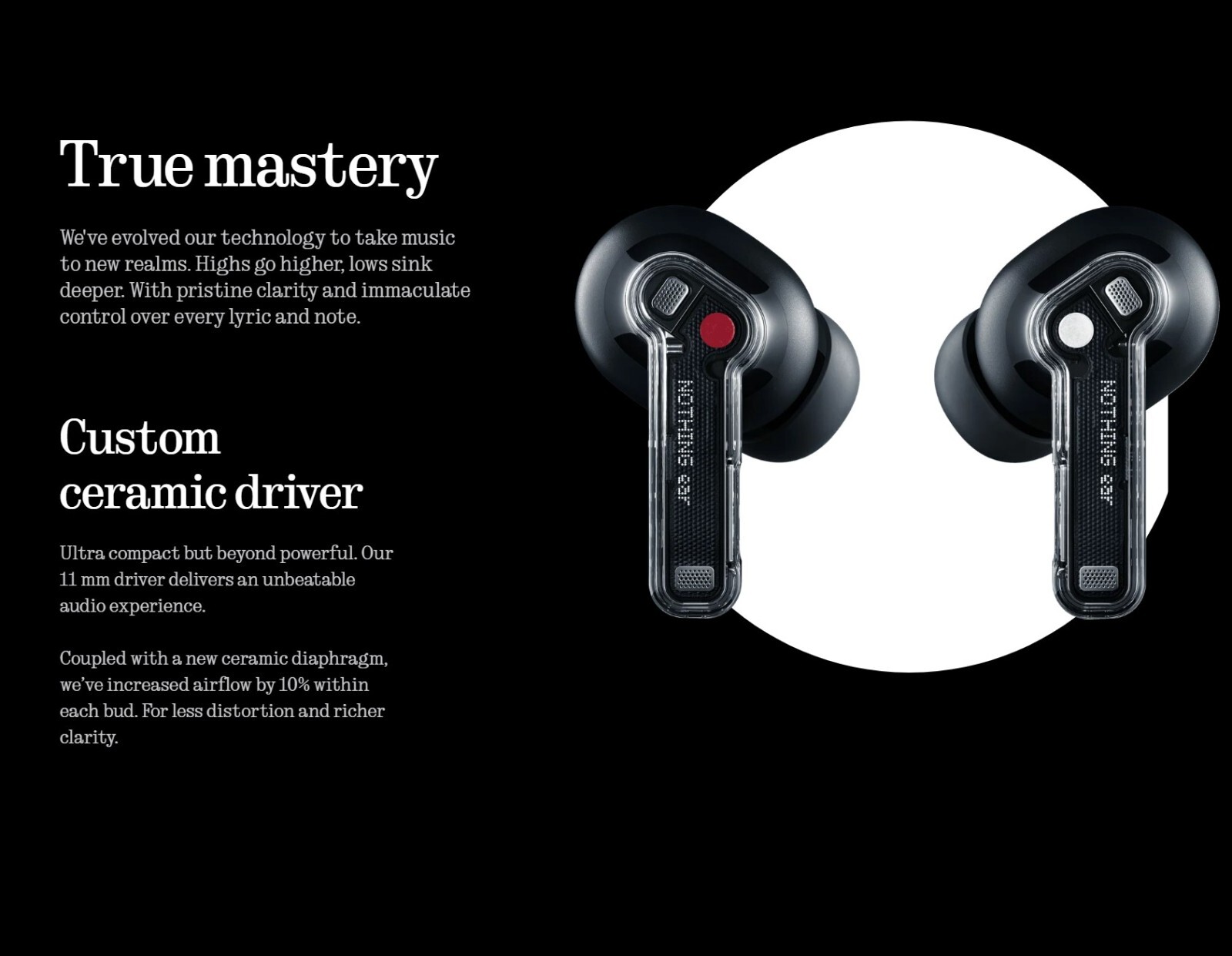 Nothing Ear 2024 Wireless Earbuds ANC Hi-Res Audio with LDAC & LHDC New