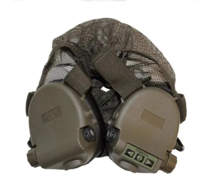 Russian Special Forces 6M2 Tactical Headset Noise Reduction Headphone NEW