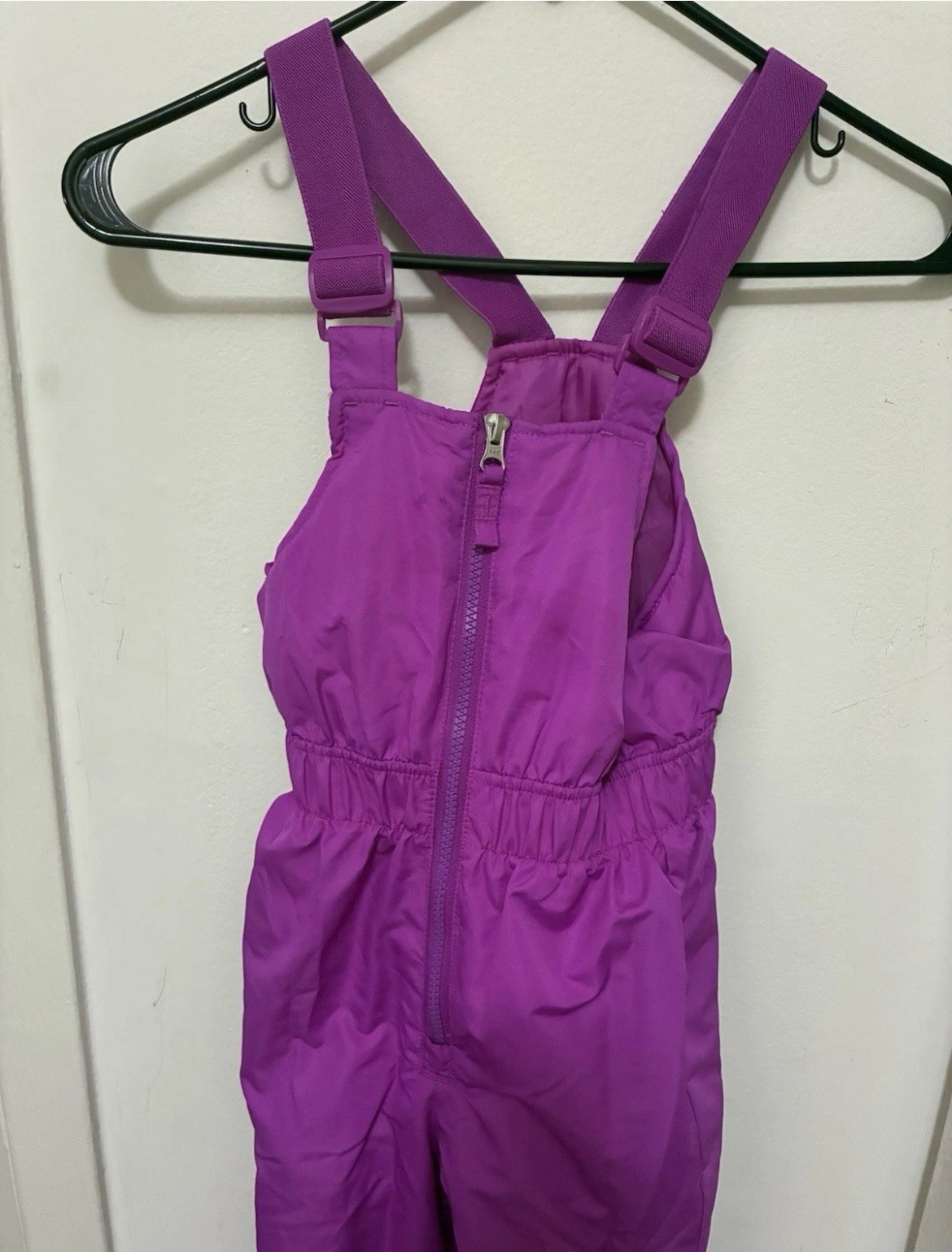 Snow Ski Overall Pants, Purple Size XS. Used For Girls