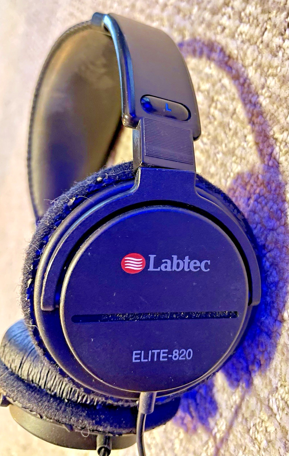 Labtec Elite-820 High Performance Over-the-Ear Headphones *FREE SHIPPING