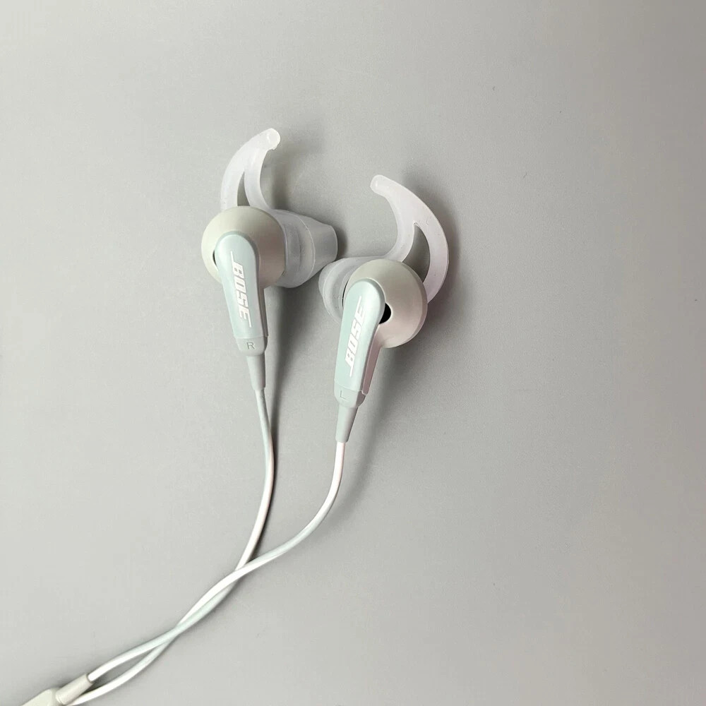 Bose SoundSport Wired 3.5mm Jack Earbuds In-ear Headphones Earbuds -White #1