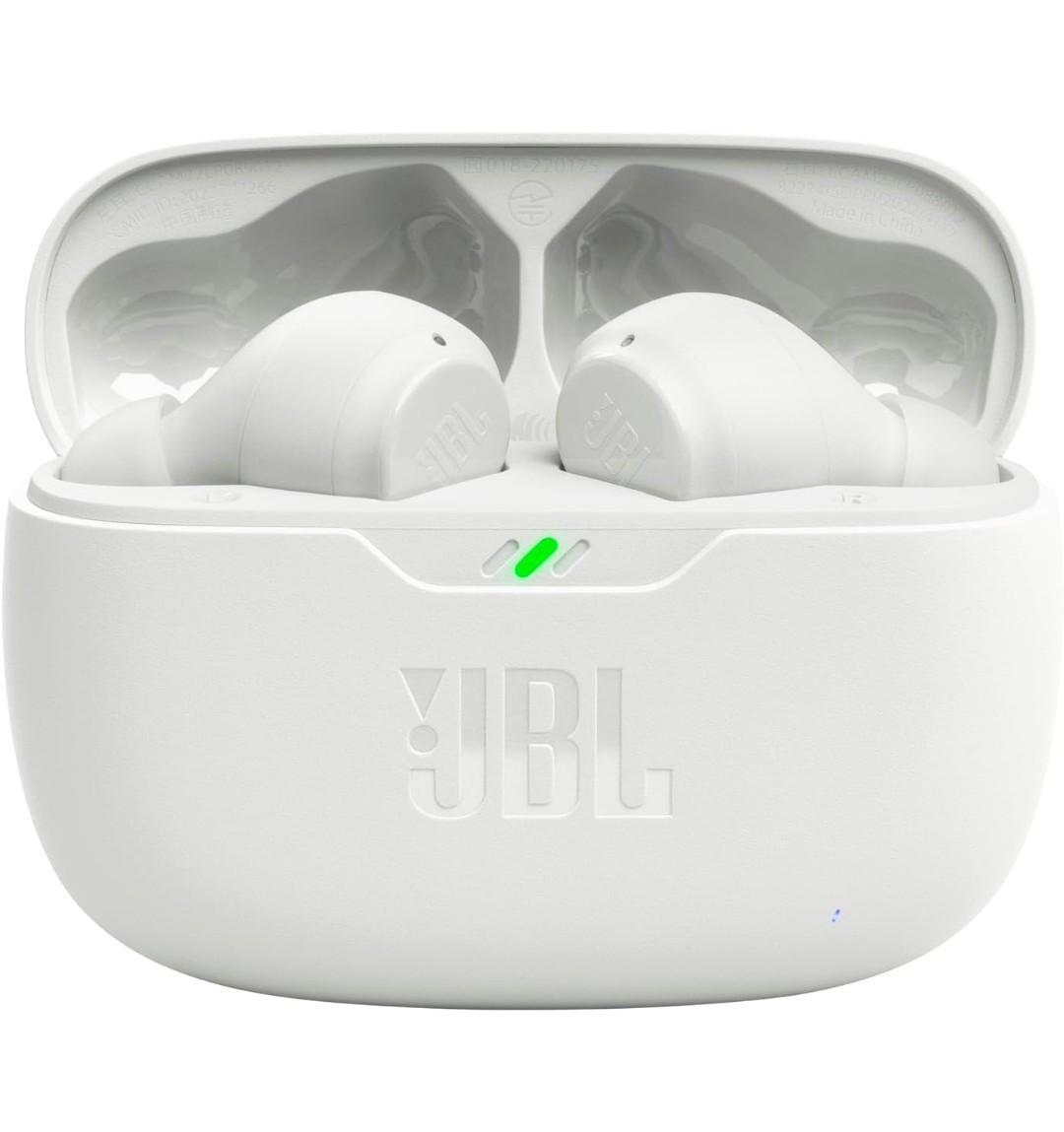 JBL Vibe Beam True Wireless In-Ear Headphones – White (JBLVBEAMWHTAM)