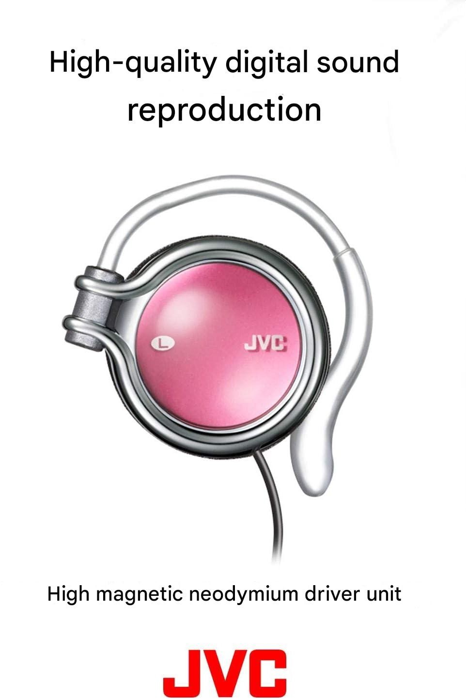 JVC HP-AL102-A Open Ear On-Ear Hook Headphones Lapis Blue Japan New