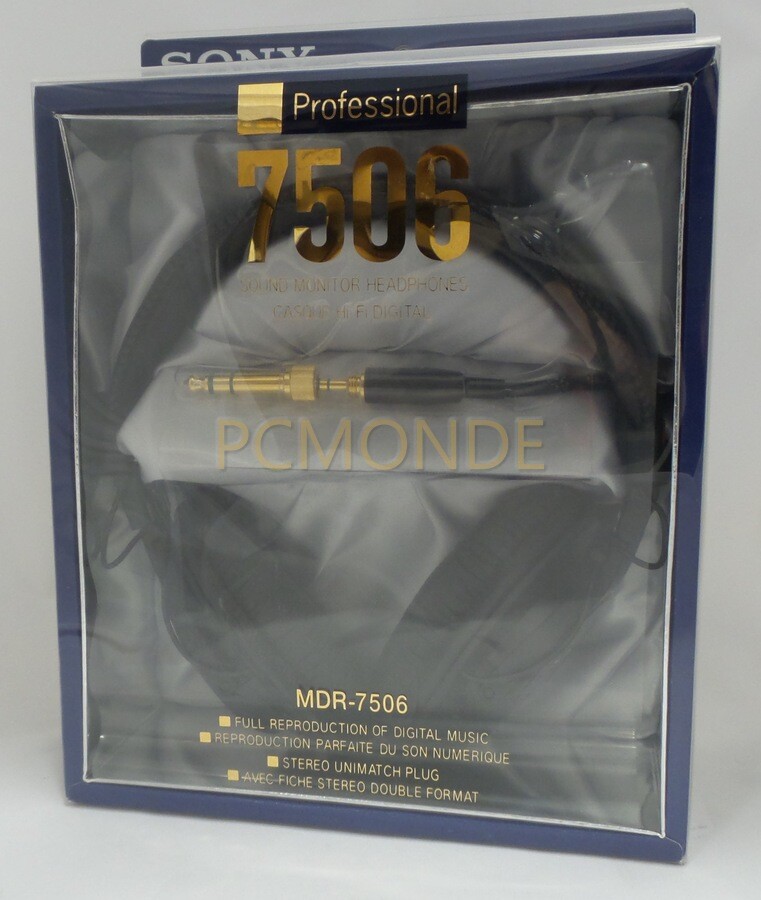 Sony Professional Large Diaphragm Headphone (MDR-7506)