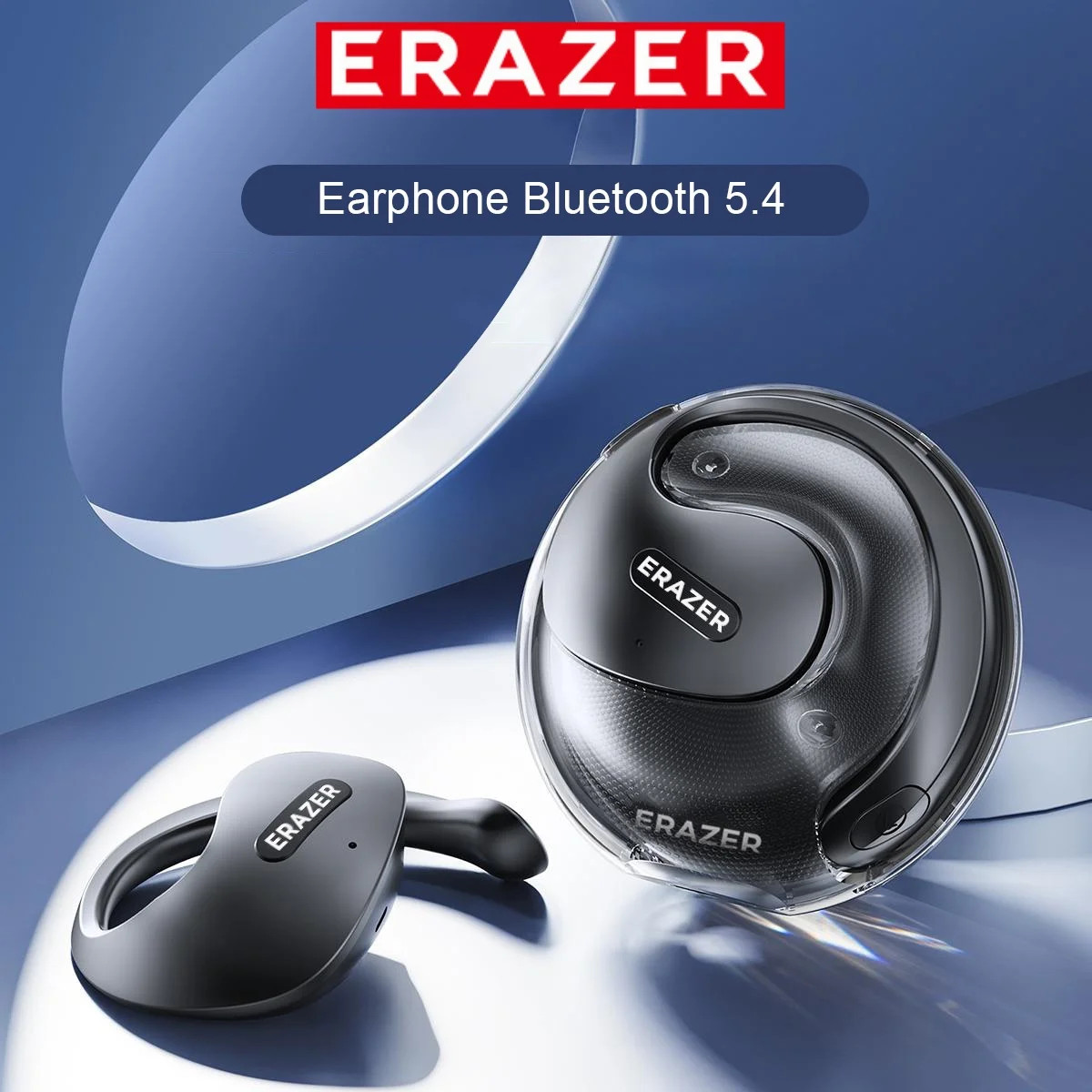 ERAZER X15 Pro 5.4 Earphones True Wireless Headphones With Mic,Button Control