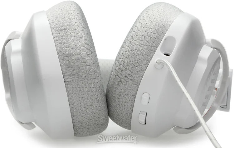 JBL Quantum 100M2 Wired Gaming Headset – White