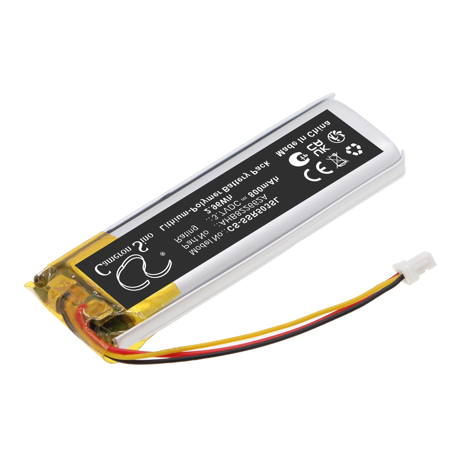 BATTERIE 800mAh Type AHB822662A For Sena 50R 3-Button Spider RT1