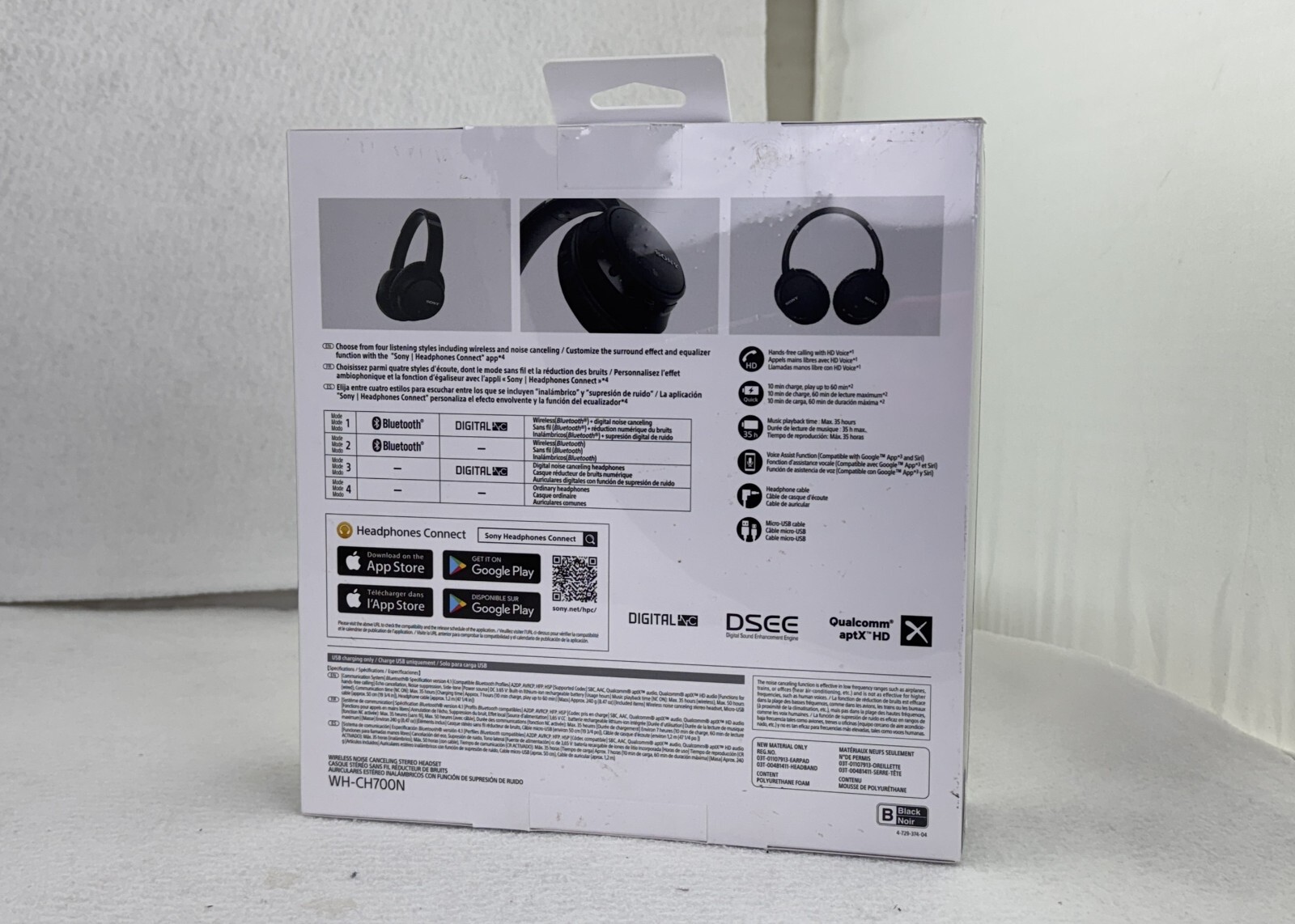 Sony Noise Cancelling Headphones WH-CH700N