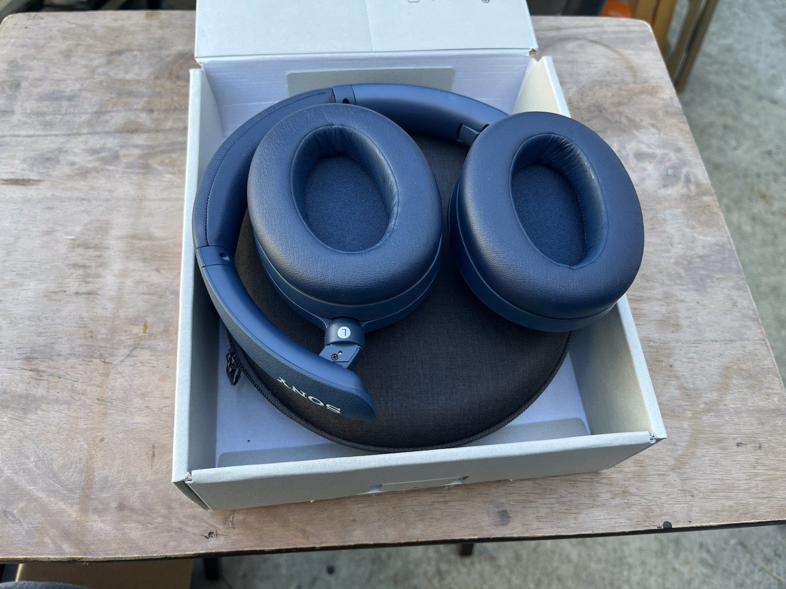 Sony WH-CH720N Blue Over-Ear Bluetooth Wireless ANC Headphones w/ Mic