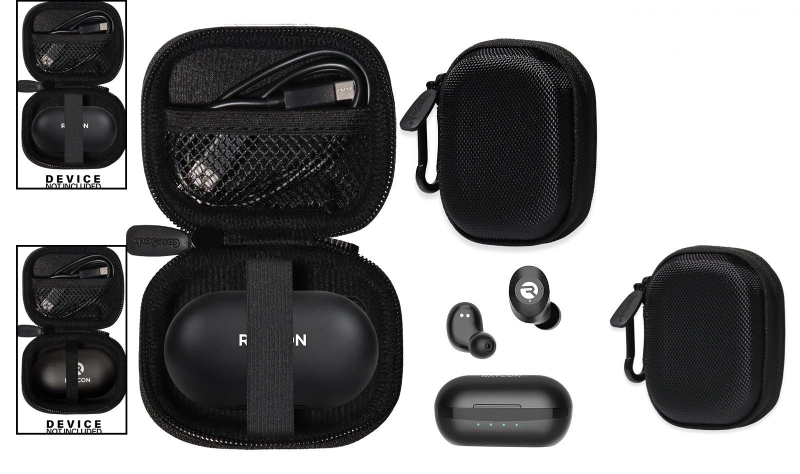 Compact Water Resistant Case for Raycon Earbuds 2024 Edition