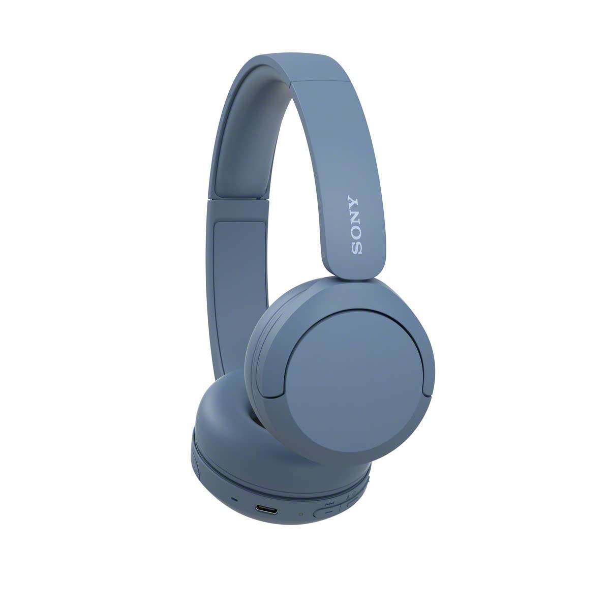 WH CH520 Wireless Headphones Bluetooth On Ear Headset with Microphone and up to