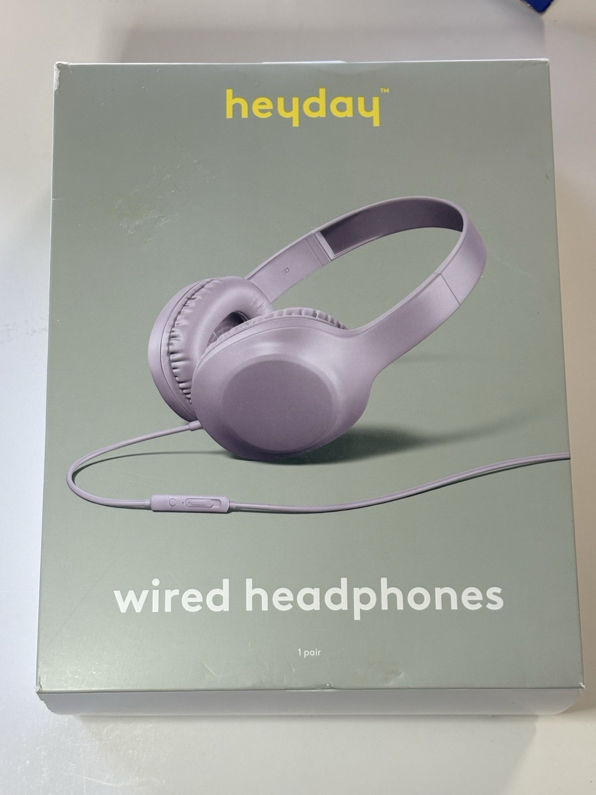 Heyday Wired On-Ear Headphones – Multiple Colors – Tangle-Free Cable – NEW