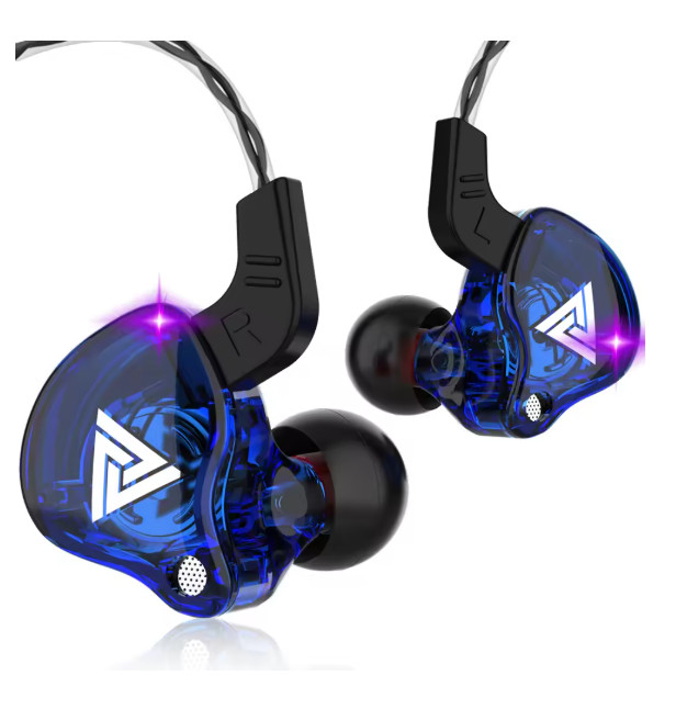 QKZ AK6 In Ear Earphones Wired Headphones Stereo Bass Earbuds w/ Mic