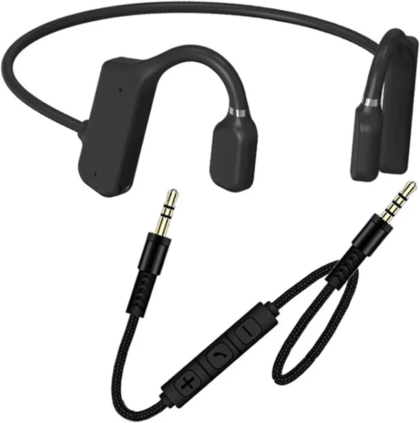 Air Conduction Earphones,3.5Mm Wired Headphones, Open Top Headphones Compatible