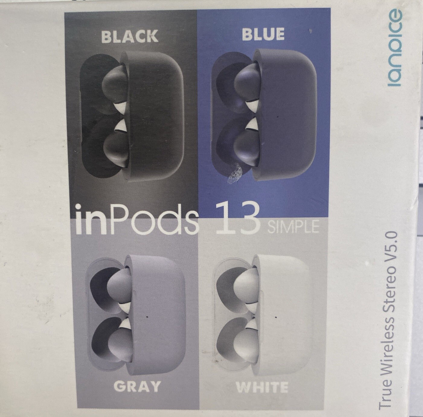 BRAND NEW IANDICE || inpods 13 Wireles Earbuds comes with lighting cable