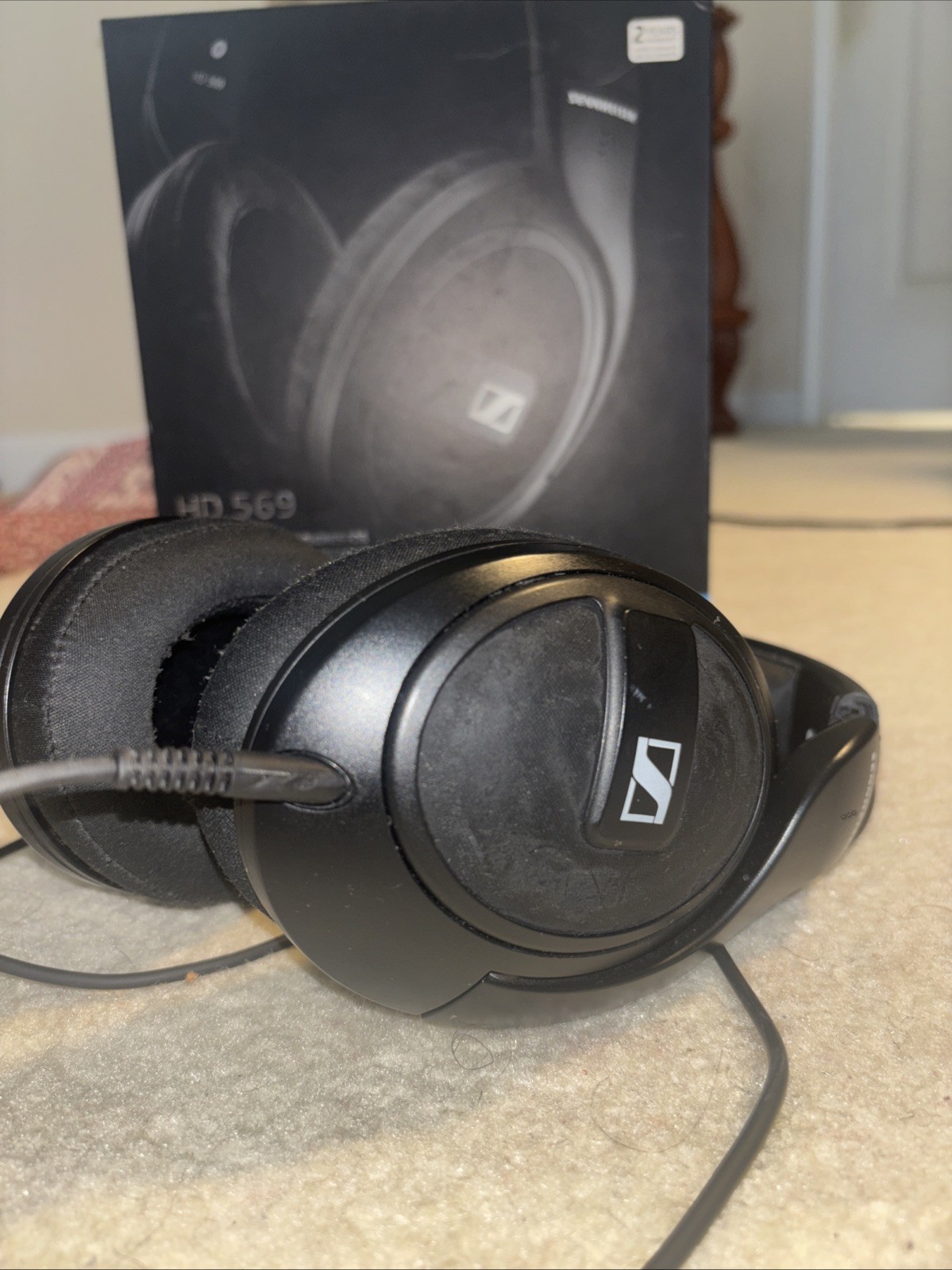 Sennheiser HD569. — TOP AUDIO QUALITY — Wired Headphones [CABLE NOT INCLUDED]