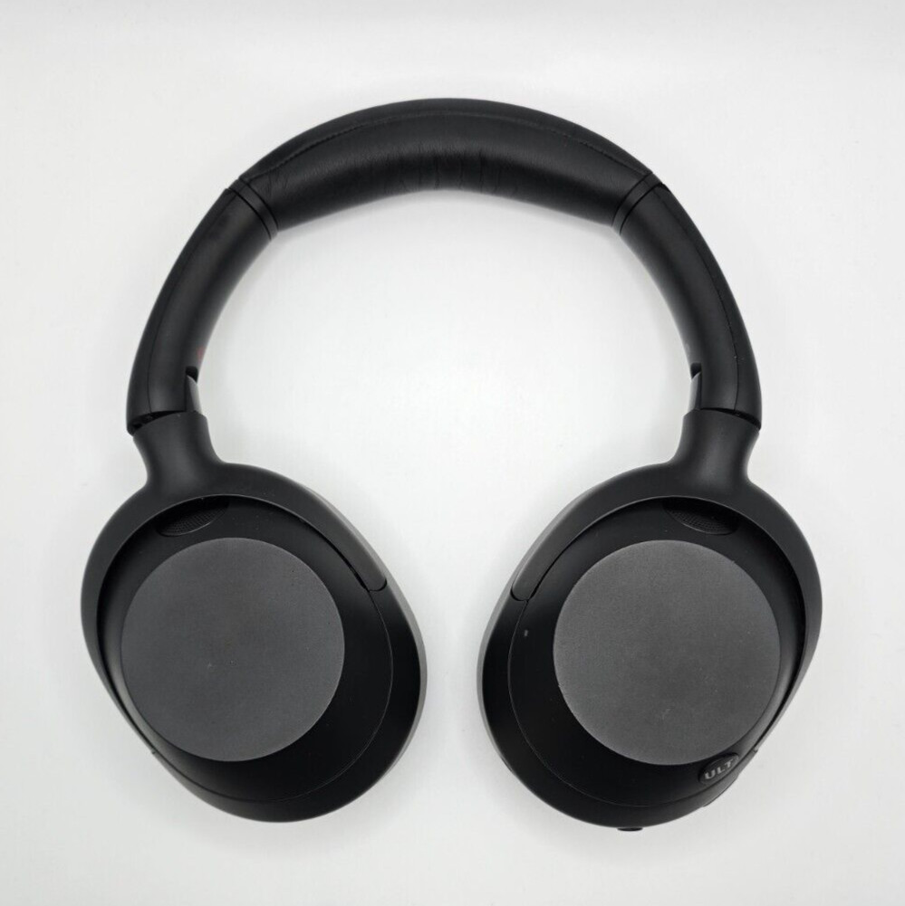 Sony ULT WEAR 900N Wireless Noise Canceling Bluetooth Headphones Black