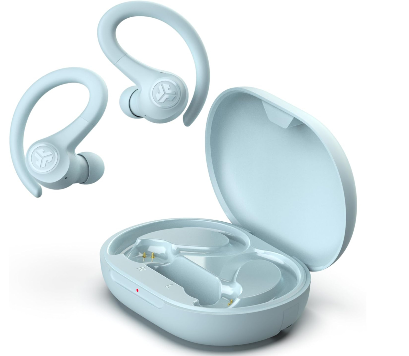 JLab Go Sport+ Workout Earbuds Featuring C3 Clear Calling Earhook Sport Design