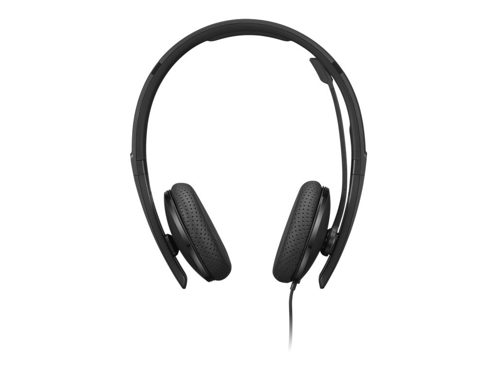 Lenovo 4XD1M45626 Wired 20 20000Hz 137g Earphone Black Wired VoIP Headset
