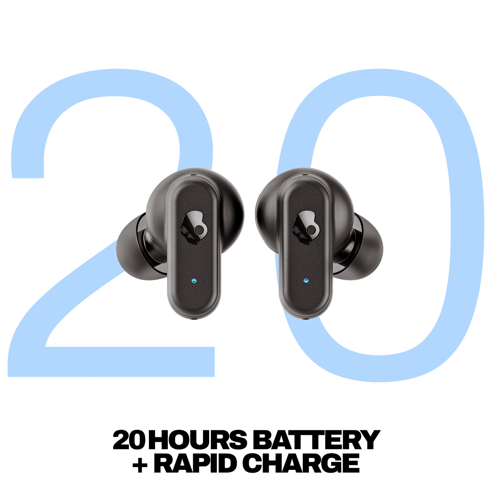 Skullcandy Dime 3 XT True Wireless in-Ear Earbuds, Real Tree