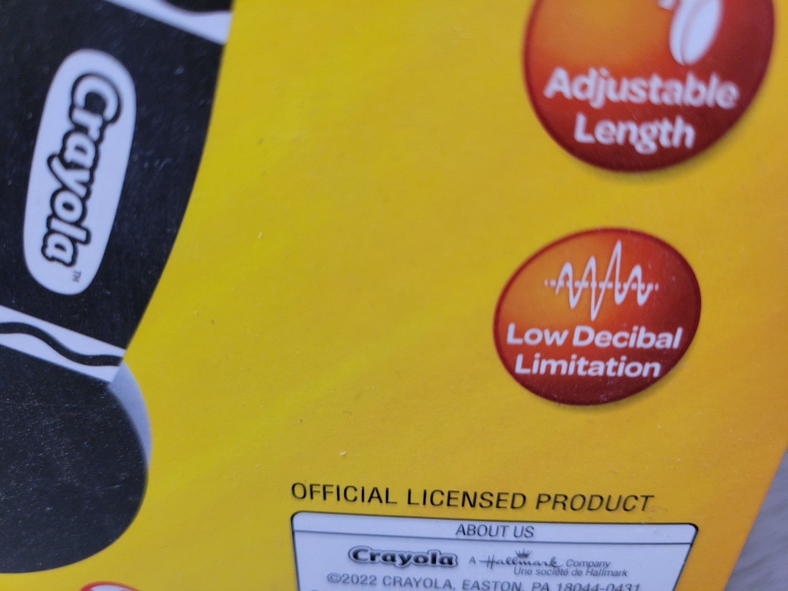 Crayola Cheer Kids’ Wired Headphones (Black/White) (Brand New • Factory Sealed)