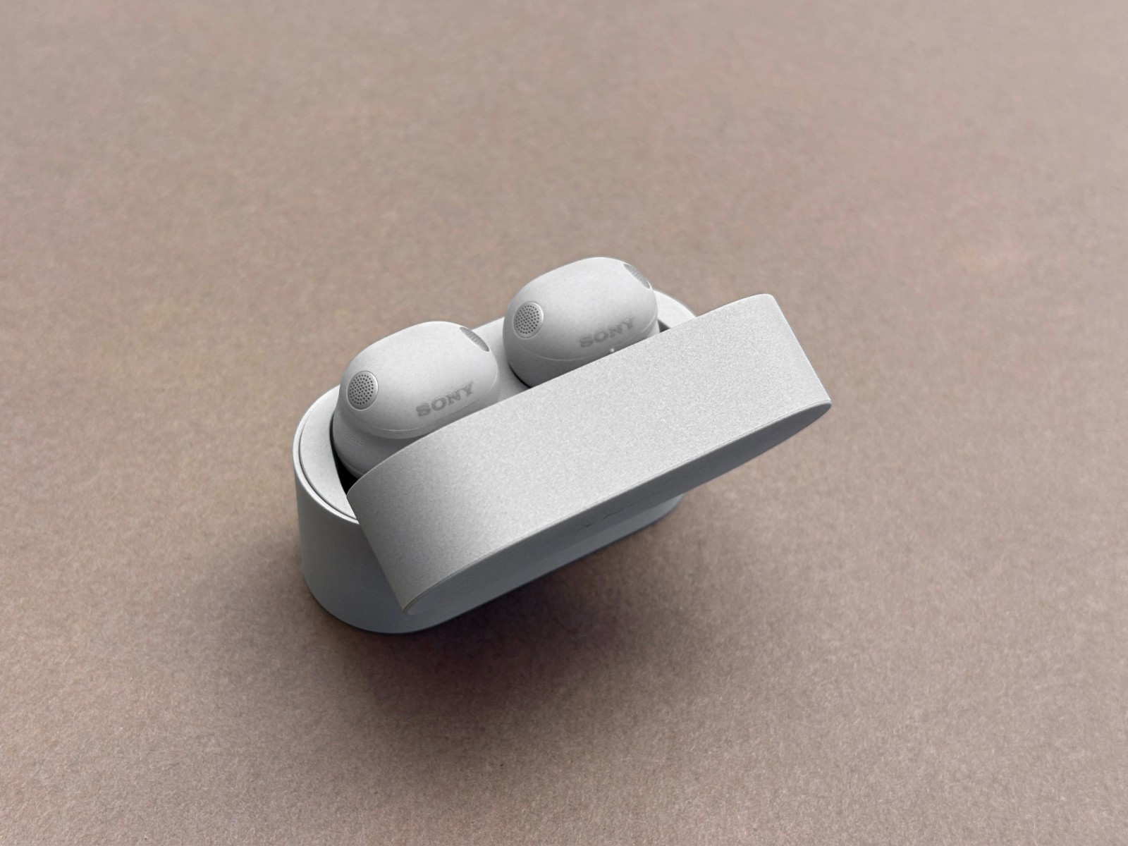 SONY WF-1000XM6 Truly Wireless Noise Cancelling Earbuds – PLATINUM SILVER #E