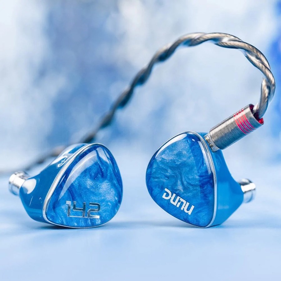DUNU DN142 1DD + 4BA + 2 Planar Tribrid Drivers In-ear Earphone with 3.5+4.4mm