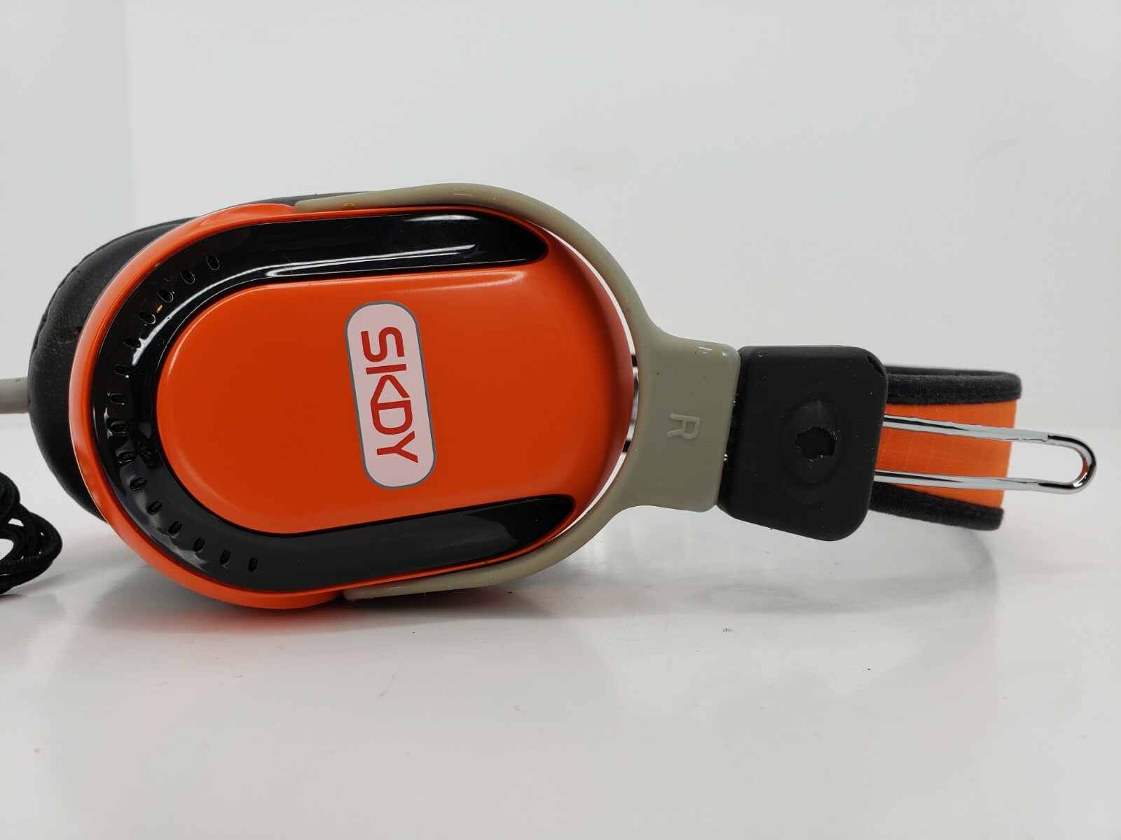 Genuine Skullcandy (SKDY) Federation Orange & Black Agent Headphones **READ**