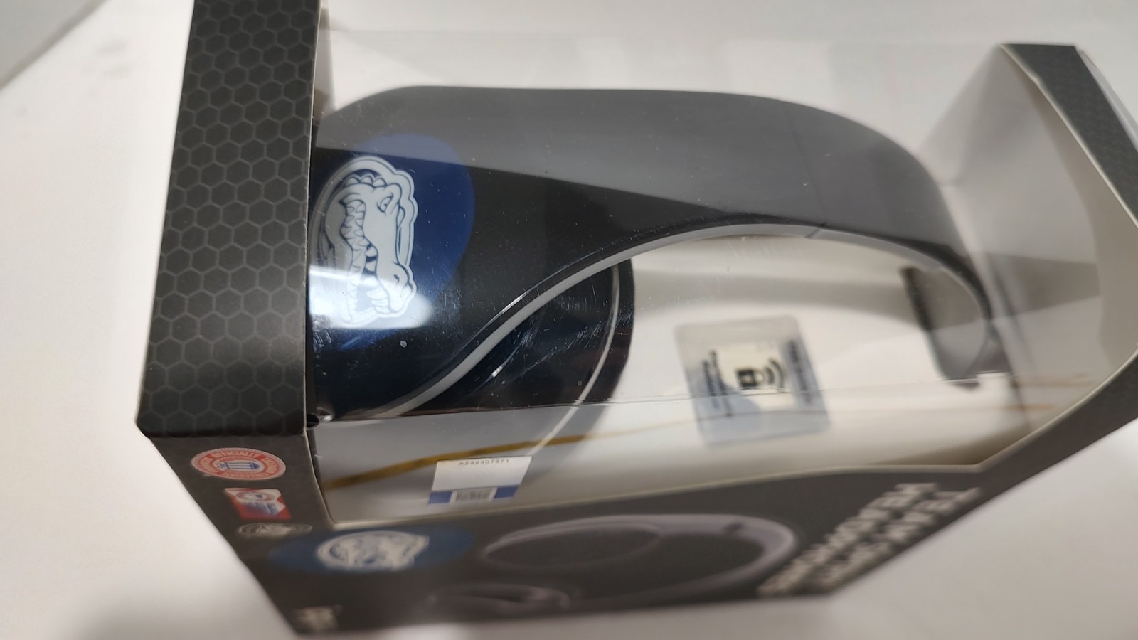 NCAA Florida Gators Foldaway Headphones 3.5mm Black w Blue & White New in Box