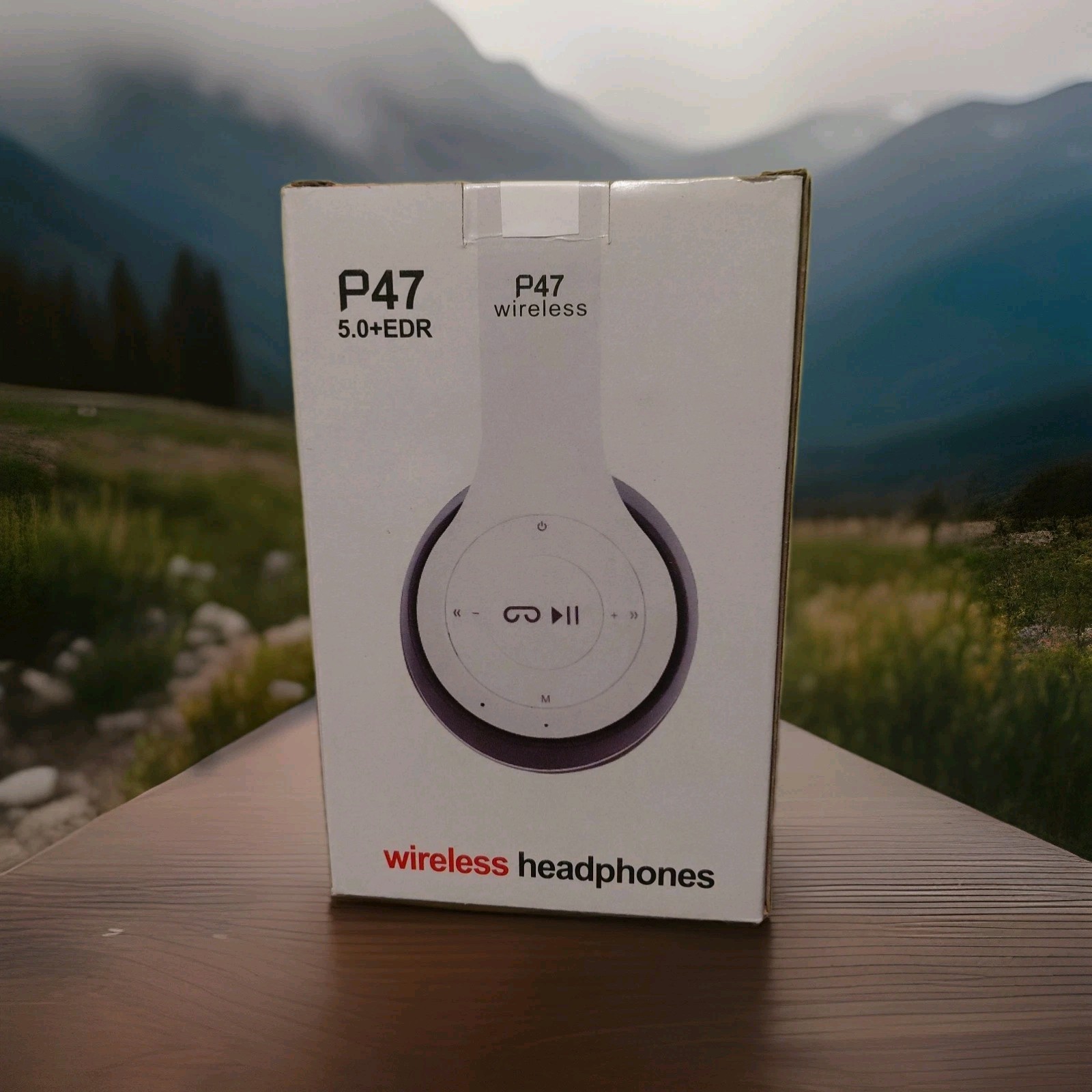 P47 5.0+EDR Wireless Bluetooth Over the Ear Headphones