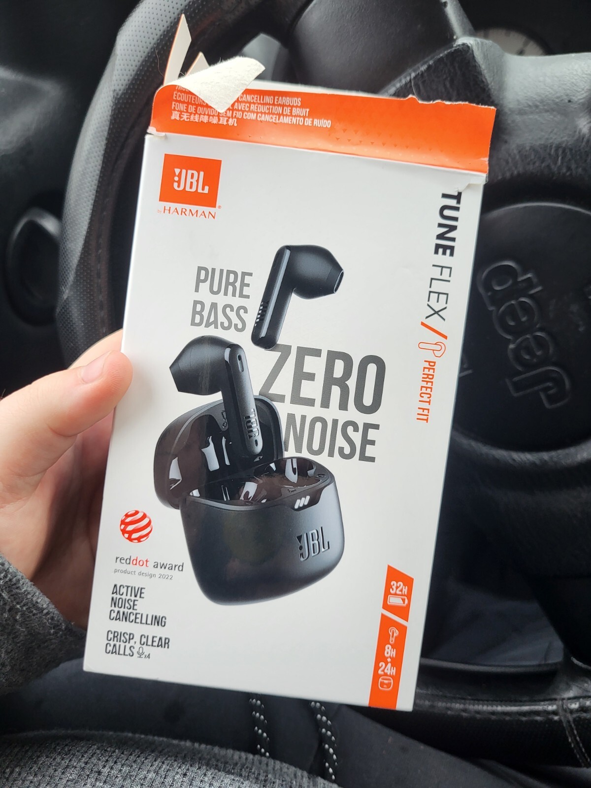JBL Tune Flex True In Ear Wireless Earbuds – Black