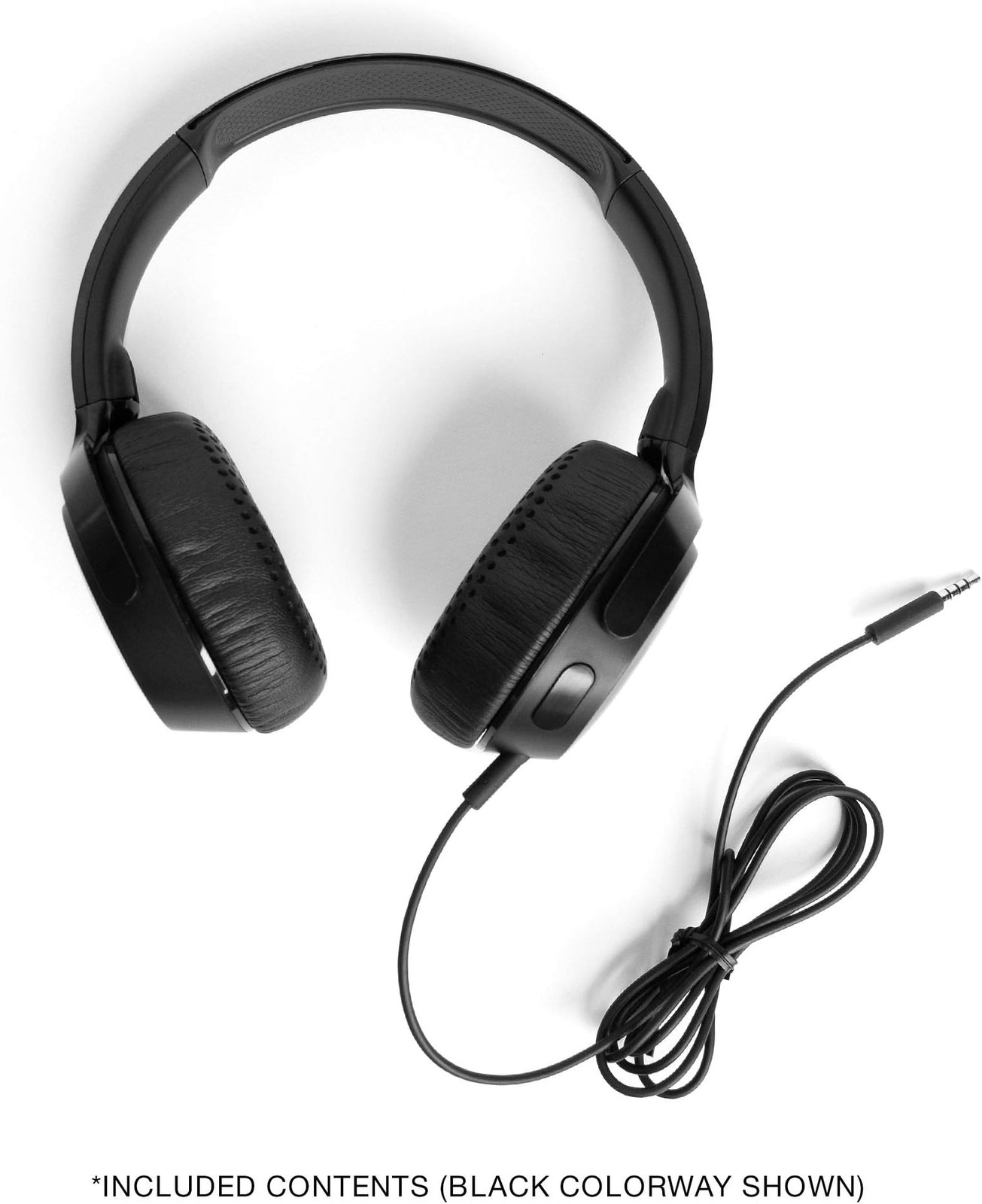 Skullcandy Riff On-Ear Wired Headphones, Convenient for Travel with 3.5mm AUX…