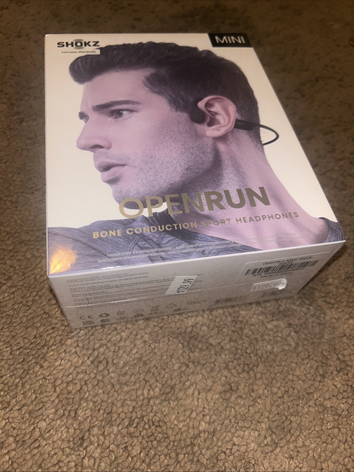 SHOKZ Openrun Mini Bone Conduction Open-Ear Endurance Headphones