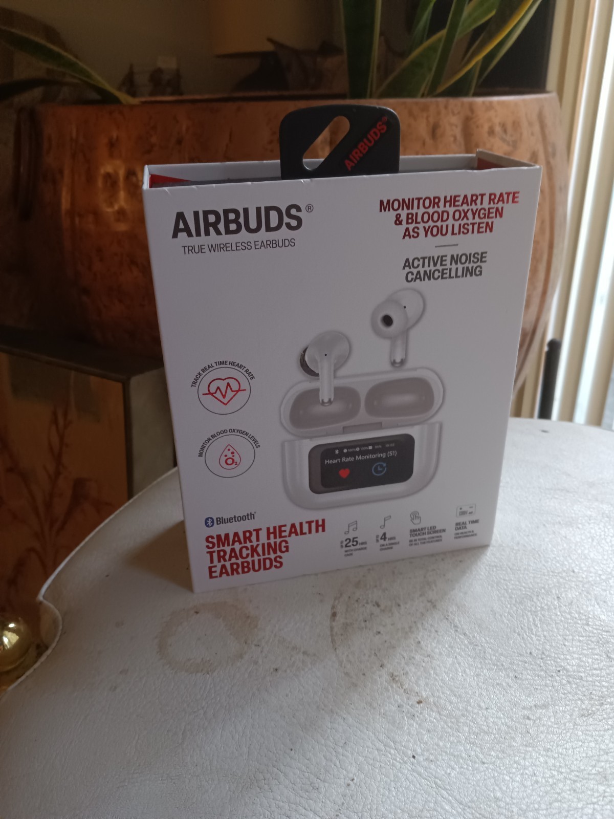 airbuds. smart health tracking earbuds