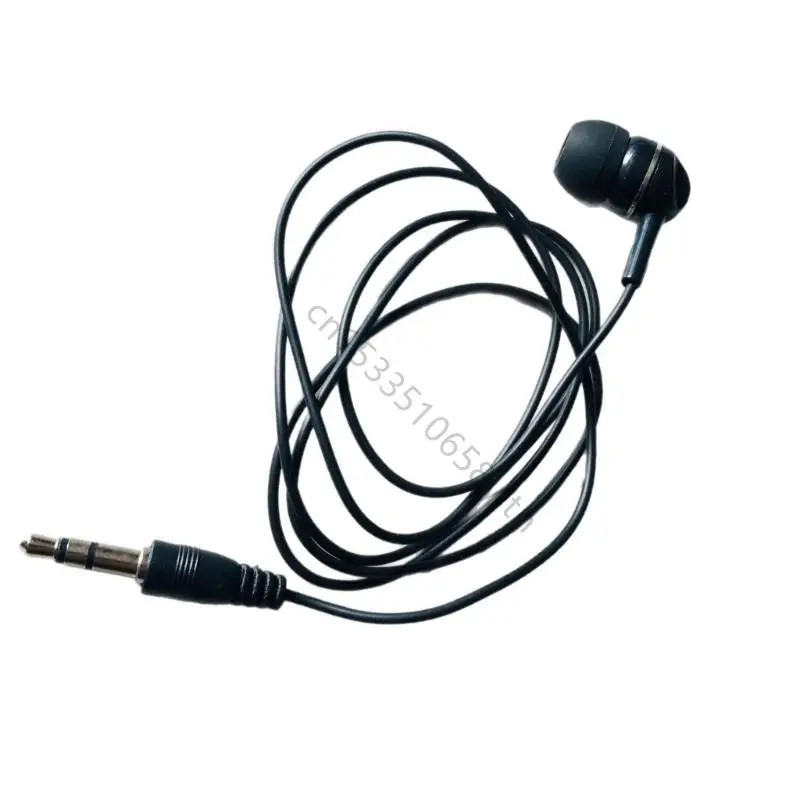 3.5mm Single Side In Ear Earphone Earbud Headsets for Mobile Phone Tablets PC