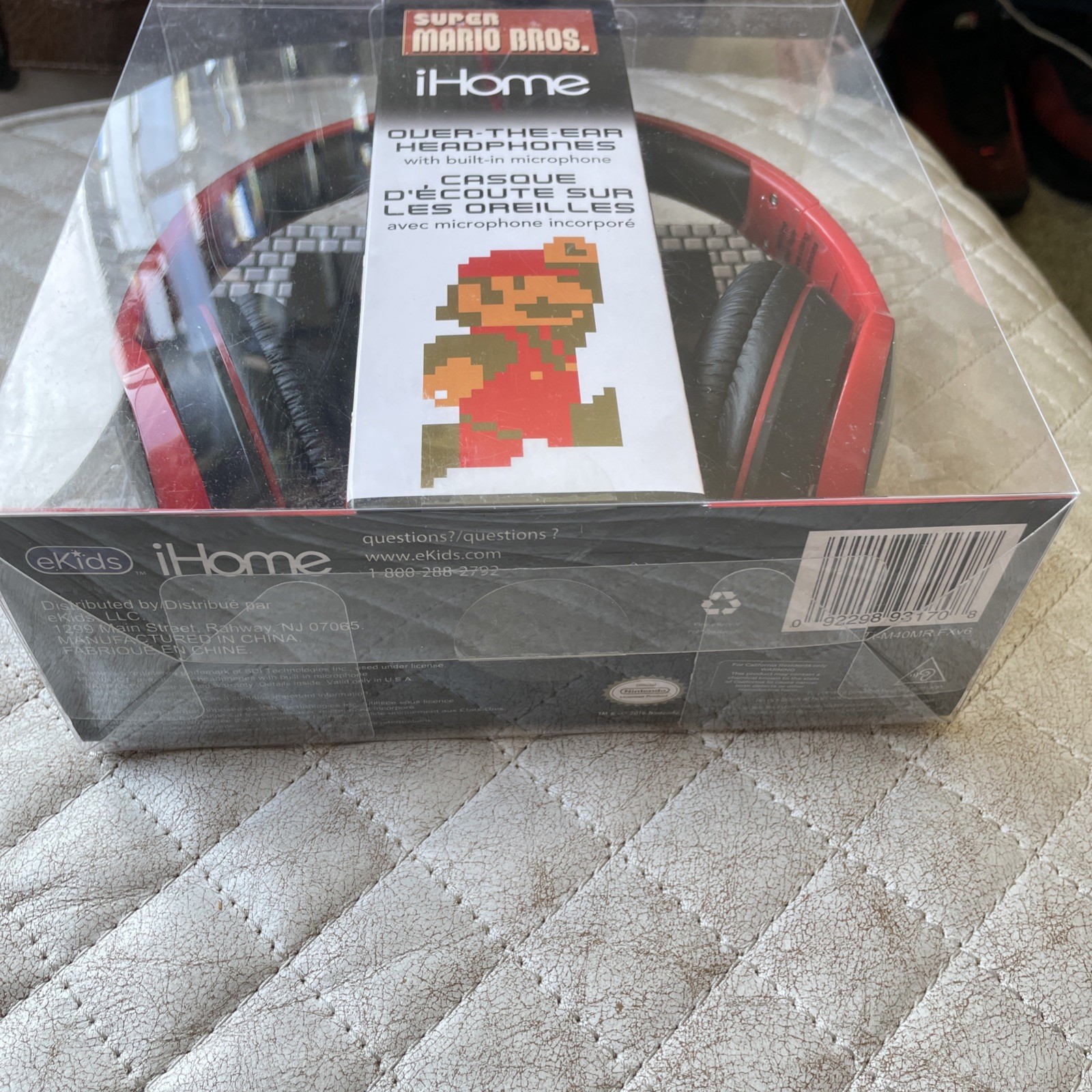 ihome headphones Super Marios Bros