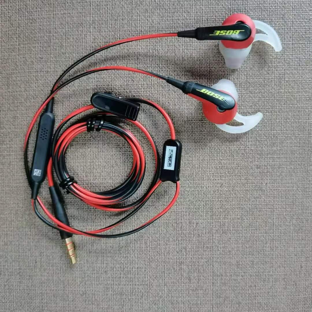 SoundSport In-Ear Earphones Headset 3.5mm Jack For Apple ios Version Red Color