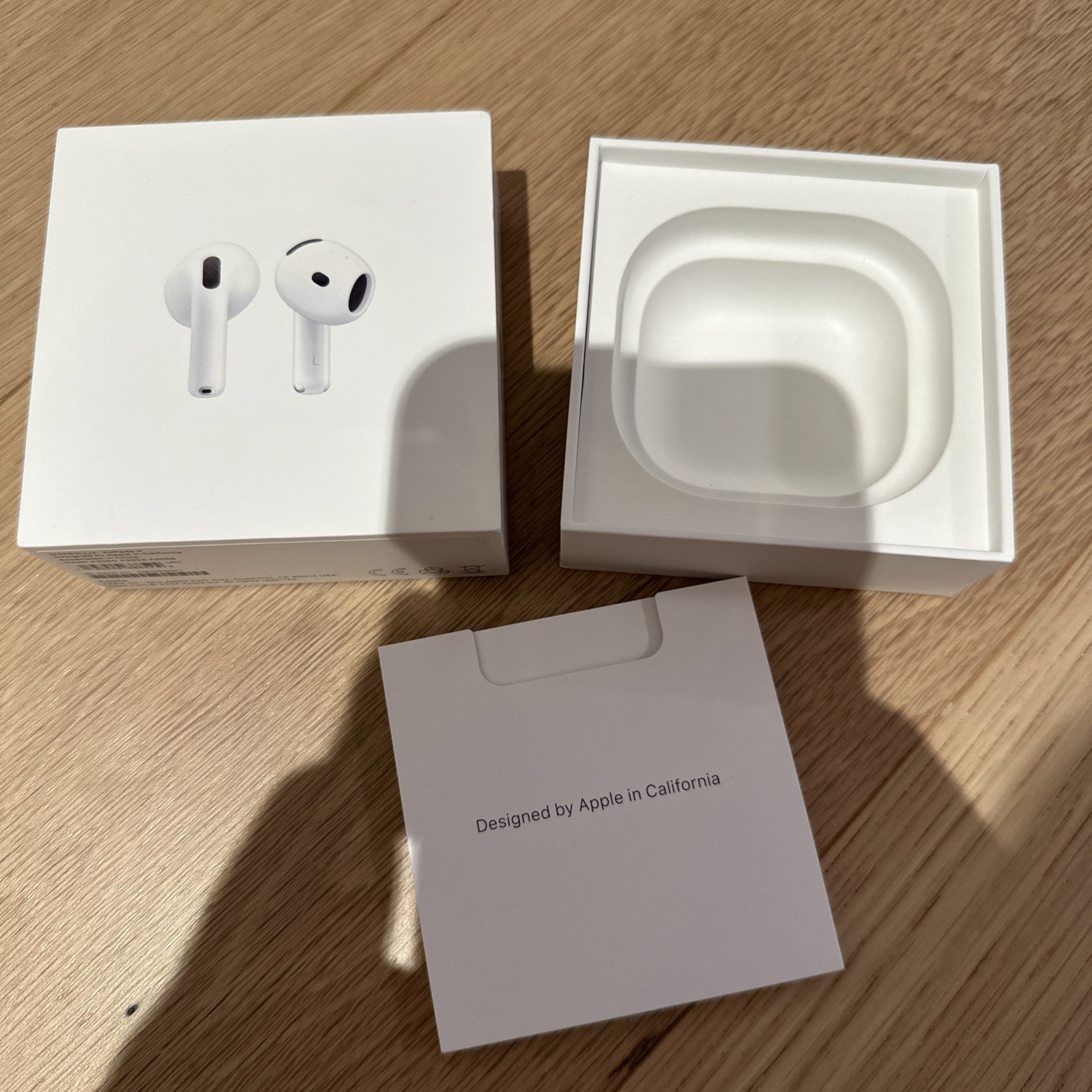 Apple AirPods 4 Model MXP63LL/A – White – Excellent Condition – 4th Gen