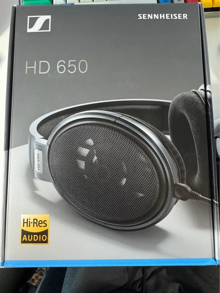 Sennheiser HD 650 Over Ear Headphones – Gray/Black
