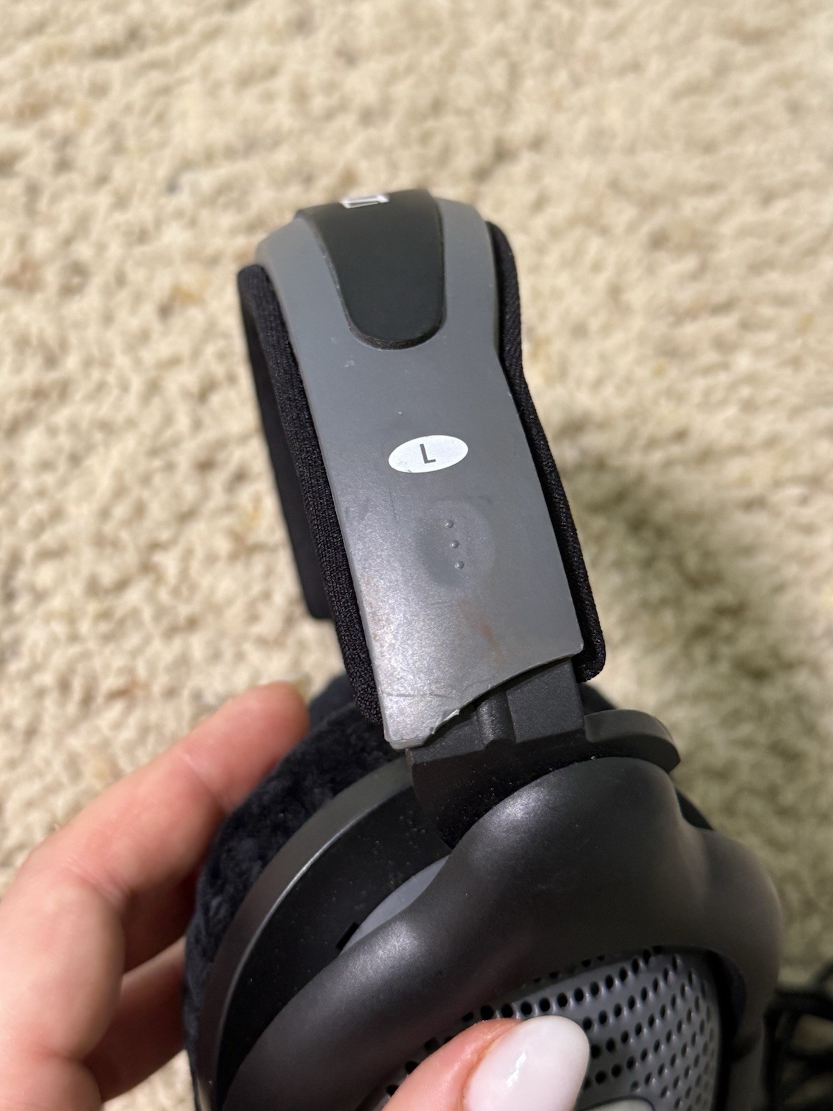 Sennheiser HD 500A Wired Over Ear Headphones Vintage Stereo Headset