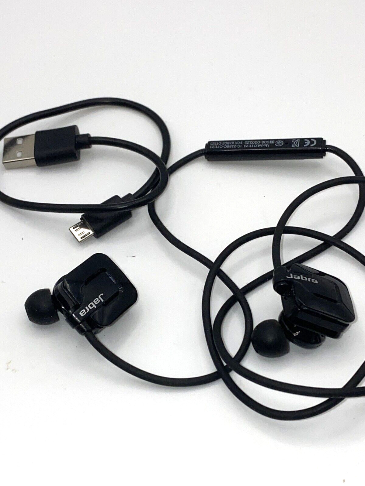 JABRA step Wireless Bluetooth Headphones Black Ote23 With Neckband ADULT OWNED