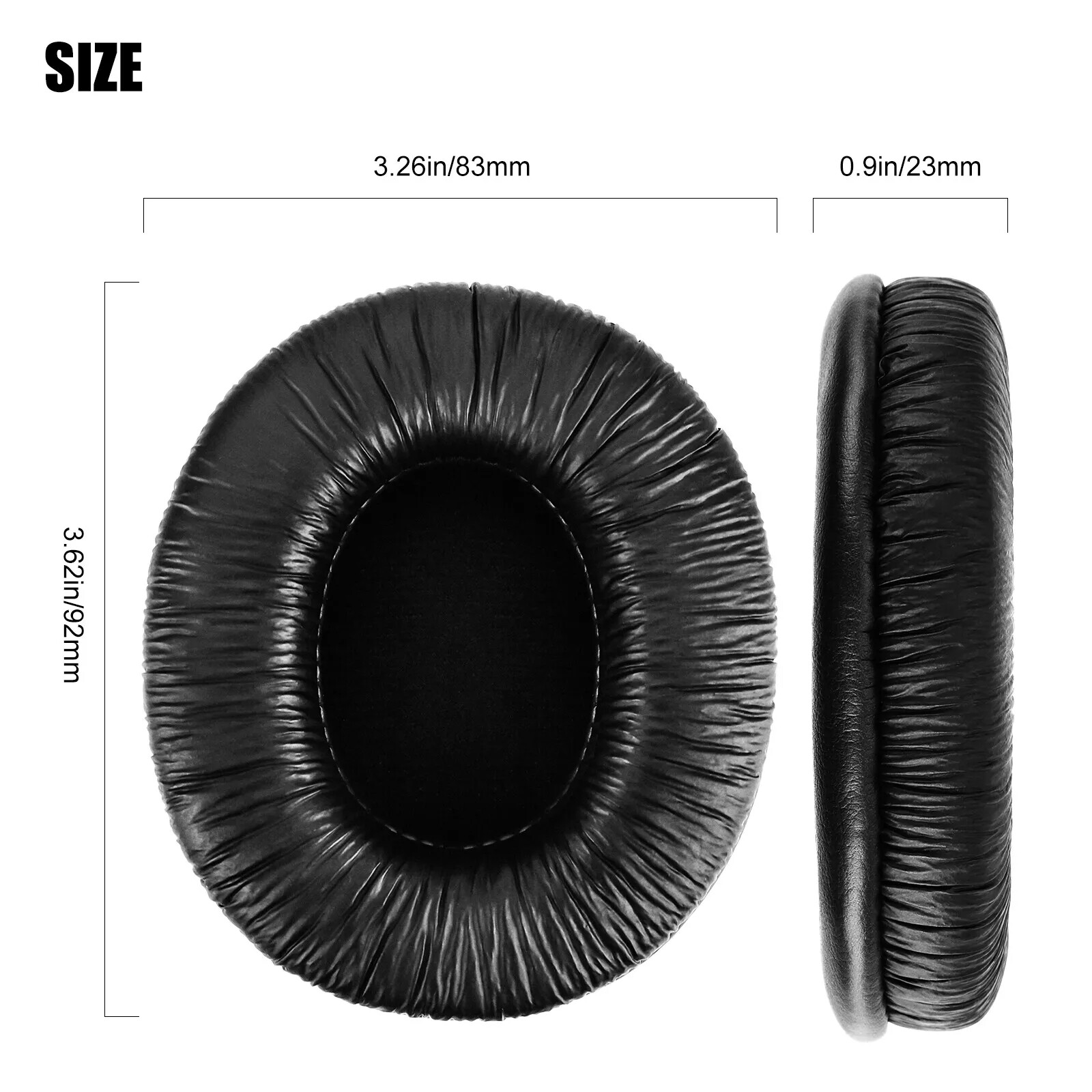 4x Ear Pads Cushion Replacement For Sony MDR-7506 MDR-V6 MDR-CD 900ST Headphones