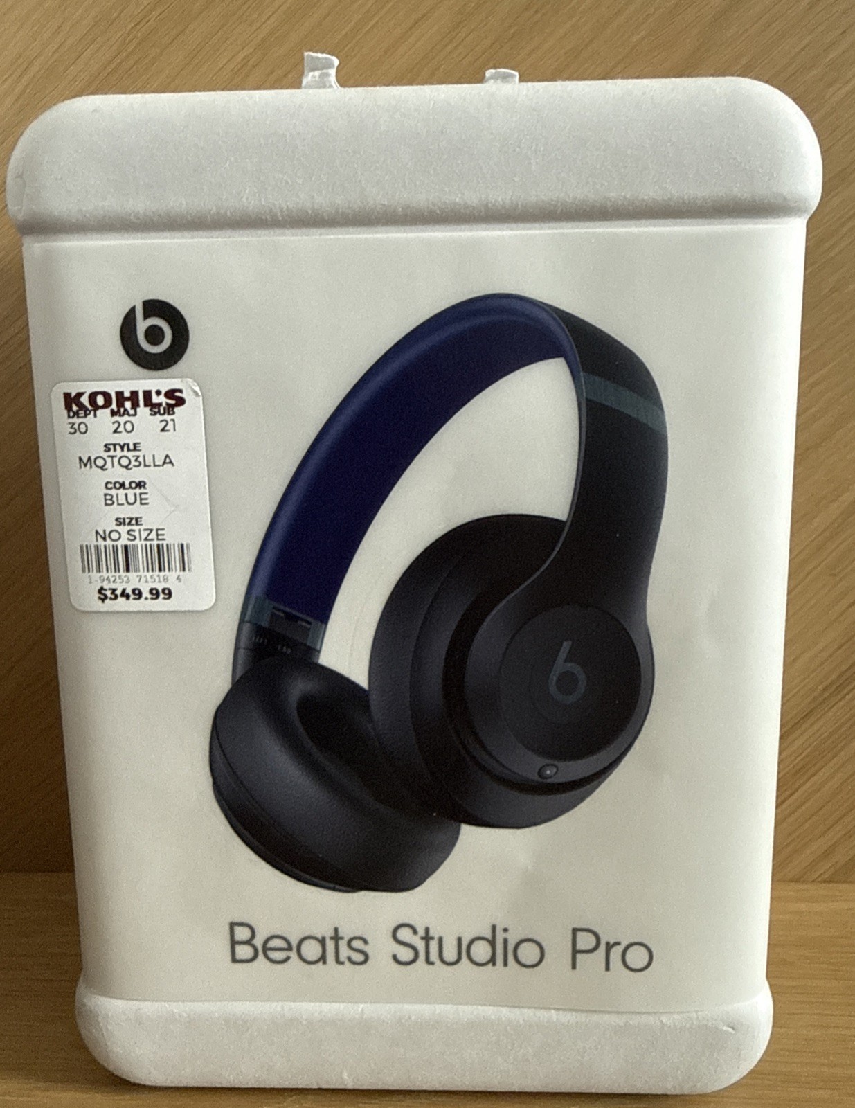 Beats by Dr. Dre Studio Pro Wireless Headphones Navy MQTQ3LL/A